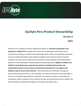 Peru Product Stewardship