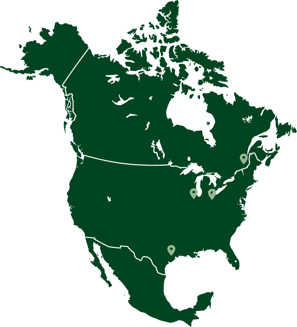 Epsilyte North American Manufacturing Footprint