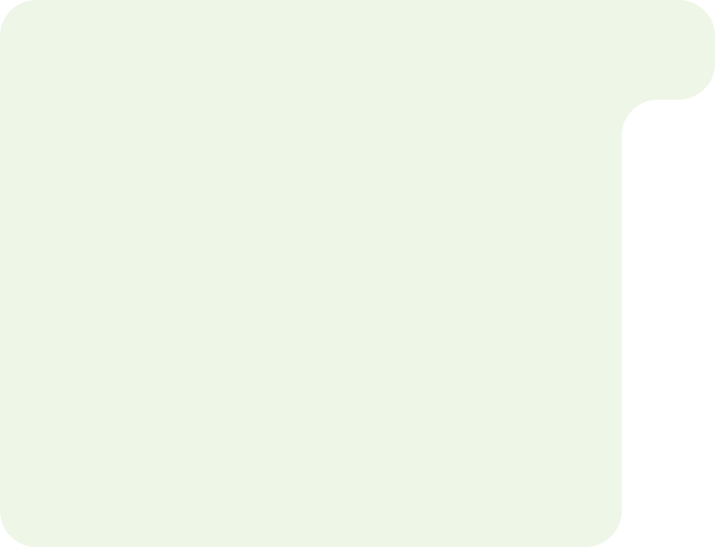 Green background shape image