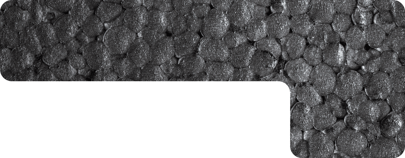 Epsilyte Close-up of the texture of gray heat insulation EPS